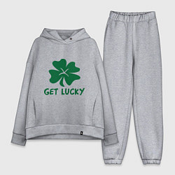 Женский костюм оверсайз Get lucky