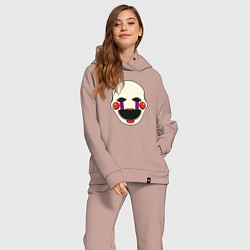 Женский костюм оверсайз Puppet FNAF Марионетка, цвет: пыльно-розовый — фото 2