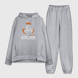 Женский костюм оверсайз STALKER: Online, цвет: меланж