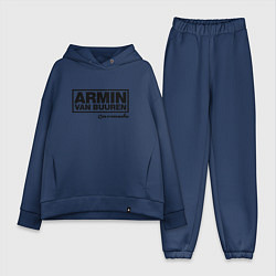 Женский костюм оверсайз Armin van Buuren, цвет: тёмно-синий