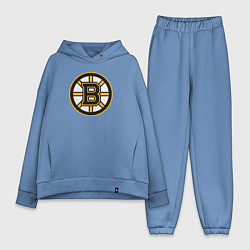 Женский костюм оверсайз Boston Bruins, цвет: мягкое небо