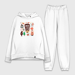 Женский костюм оверсайз Moscow Pack