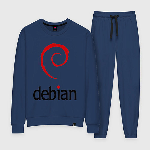 Женский костюм Debian / Тёмно-синий – фото 1