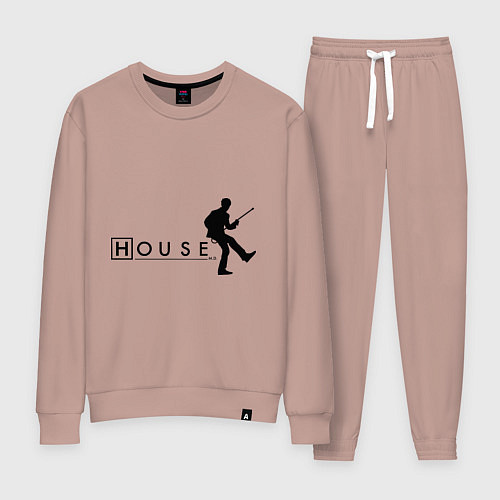Женский костюм House MD / Пыльно-розовый – фото 1