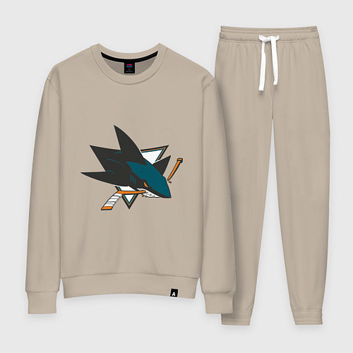 Женский костюм San Jose Sharks / Миндальный – фото 1