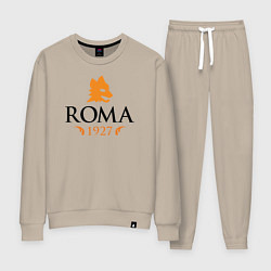 Костюм хлопковый женский AS Roma 1927, цвет: миндальный