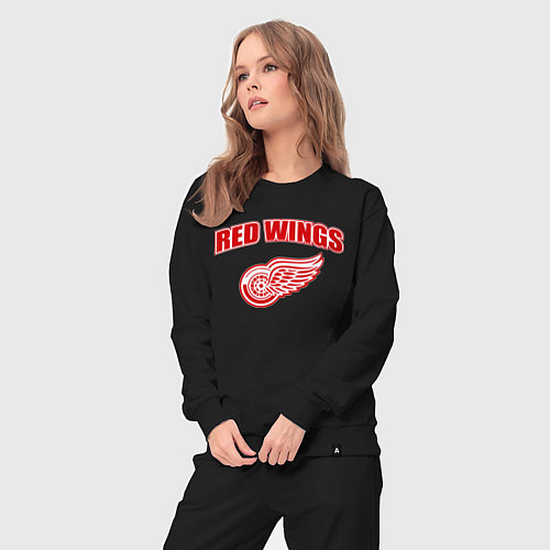 Женский костюм Detroit Red Wings / Черный – фото 3