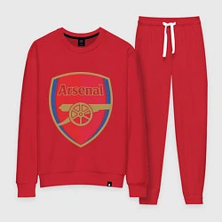 Костюм хлопковый женский Arsenal FC, цвет: красный