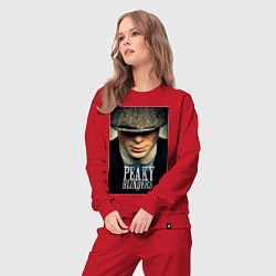 Костюм хлопковый женский Peaky Blinders, цвет: красный — фото 2