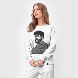 Костюм хлопковый женский Che Guevara: Peace, цвет: белый — фото 2