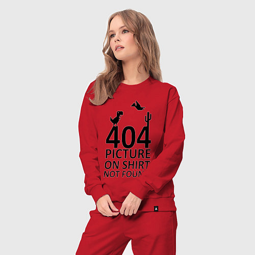 Женский костюм 404 / Красный – фото 3