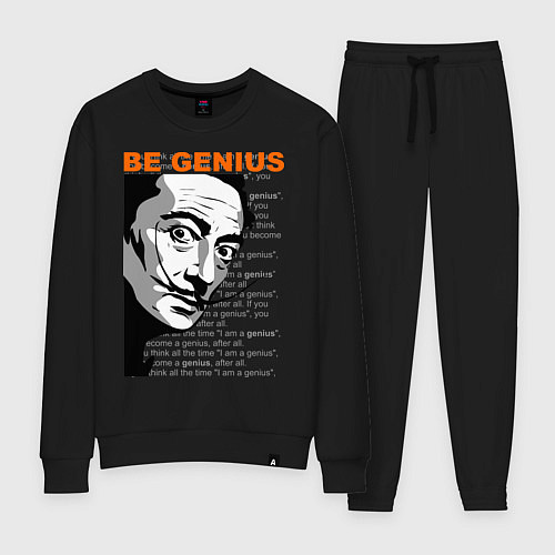 Женский костюм Dali: Be Genius / Черный – фото 1