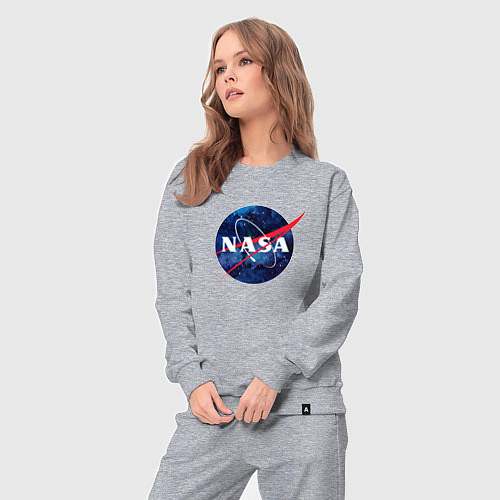 Женский костюм NASA: Cosmic Logo / Меланж – фото 3