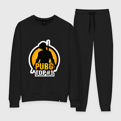 Женский костюм PUBG Top 1 / Черный – фото 1