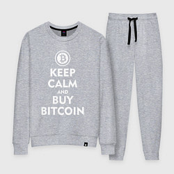 Женский костюм Keep Calm & Buy Bitcoin