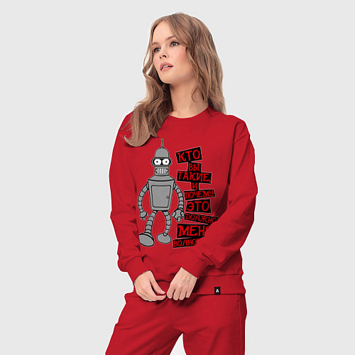 Женский костюм Бэндер: кто вы такие? / Красный – фото 3