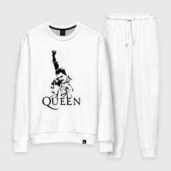 Костюм хлопковый женский Queen: Rock You, цвет: белый