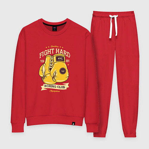 Женский костюм Fight Hard 1901 / Красный – фото 1