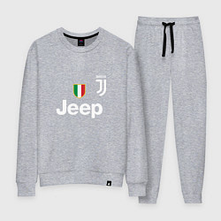 Костюм хлопковый женский Ronaldo: Juve Sport, цвет: меланж