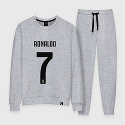 Костюм хлопковый женский RONALDO 7, цвет: меланж