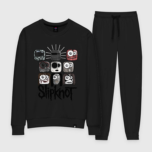 Женский костюм Slipknot Masks / Черный – фото 1