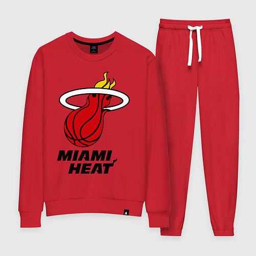 Женский костюм Miami Heat-logo / Красный – фото 1
