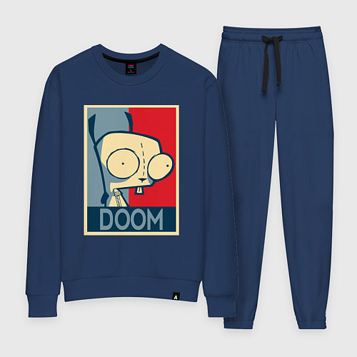 Женский костюм Doom Zim / Тёмно-синий – фото 1
