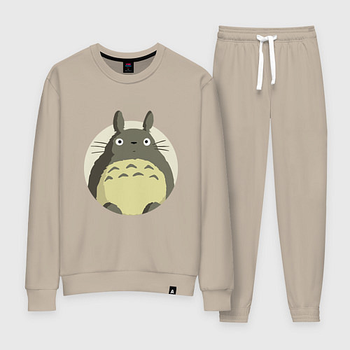 Женский костюм Тоторо удивленный / Миндальный – фото 1