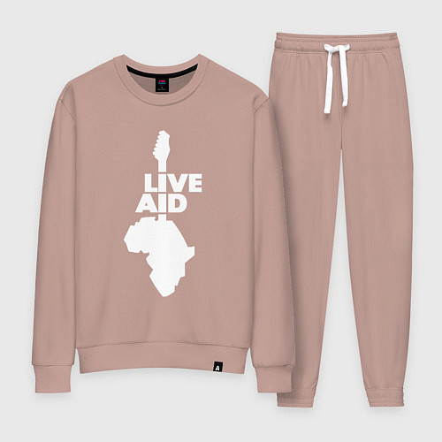 Женский костюм Queen - Live Aid / Пыльно-розовый – фото 1