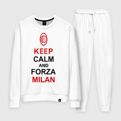 Женский костюм Keep Calm & Forza Milan