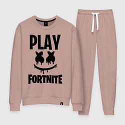 Женский костюм Marshmello: Play Fortnite