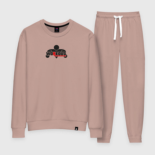 Женский костюм WorkOut: GTA V Style / Пыльно-розовый – фото 1