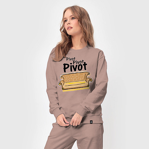 Женский костюм Pivot, Pivot, Pivot / Пыльно-розовый – фото 3