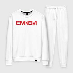 Костюм хлопковый женский EMINEM, цвет: белый