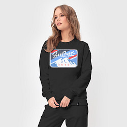 Костюм хлопковый женский Эльбрус 5642, цвет: черный — фото 2