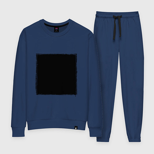 Женский костюм ЧЕРНЫЙ КВАДРАТ / Тёмно-синий – фото 1