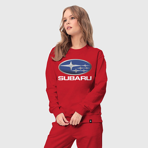 Женский костюм SUBARU / Красный – фото 3