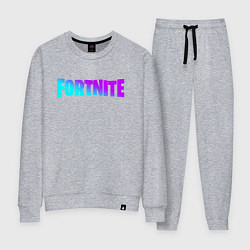 Костюм хлопковый женский FORTNITE 2, цвет: меланж