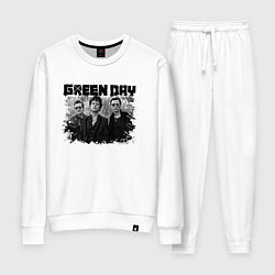 Костюм хлопковый женский GreenDay, цвет: белый