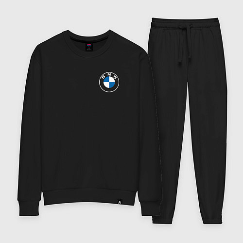Женский костюм BMW LOGO 2020 / Черный – фото 1