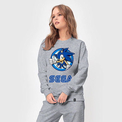 Женский костюм SONIC SEGA / Меланж – фото 3