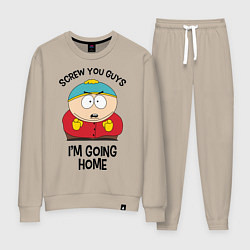 Костюм хлопковый женский South Park, Эрик Картман, цвет: миндальный