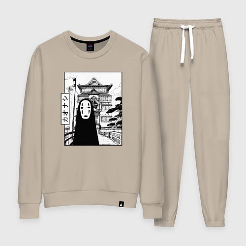 Женский костюм No-Face Spirited Away Ghibli / Миндальный – фото 1