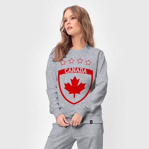 Женский костюм Canada: 4 Stars / Меланж – фото 3