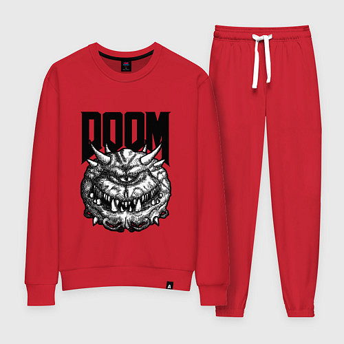 Женский костюм КАКОДЕМОН DOOM Z / Красный – фото 1