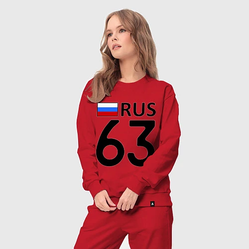 Женский костюм RUS 63 / Красный – фото 3