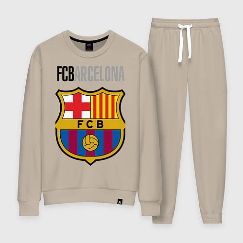 Женский костюм Barcelona FC / Миндальный – фото 1