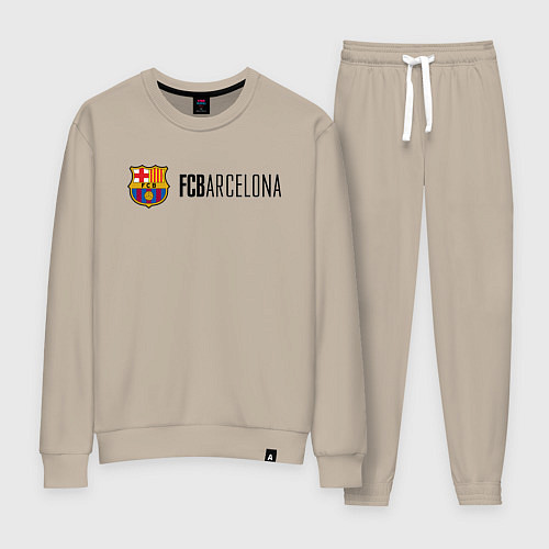 Женский костюм Barcelona FC / Миндальный – фото 1