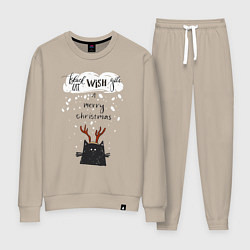 Женский костюм Рождественский кот