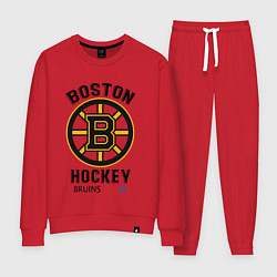 Костюм хлопковый женский BOSTON BRUINS NHL, цвет: красный